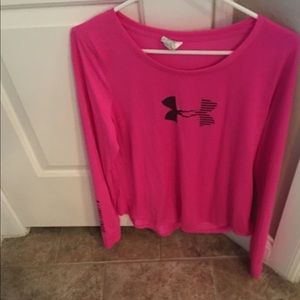 Under Armour pink top